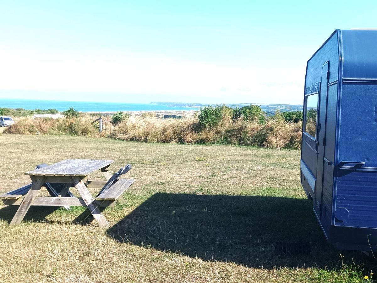 Camping Les Ronds Duval Face Aux Iles Anglo-Normandes Les Moitiers-d'Allonne Екстериор снимка