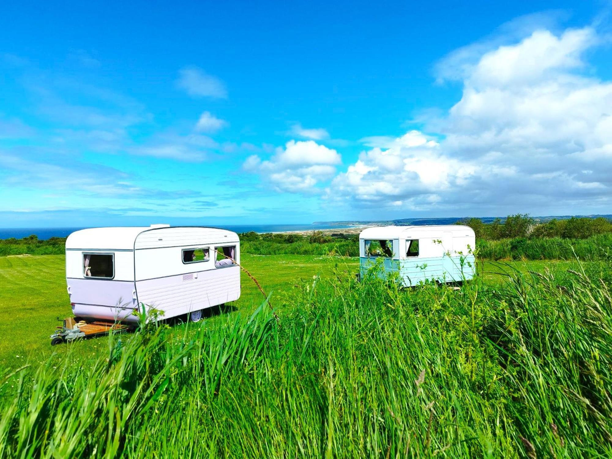Camping Les Ronds Duval Face Aux Iles Anglo-Normandes Les Moitiers-d'Allonne Екстериор снимка